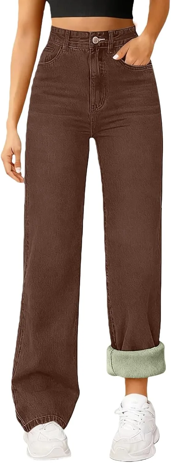 

Женские джинсы с флисовой подкладкой high waisted skinny sherpa LCMTWX