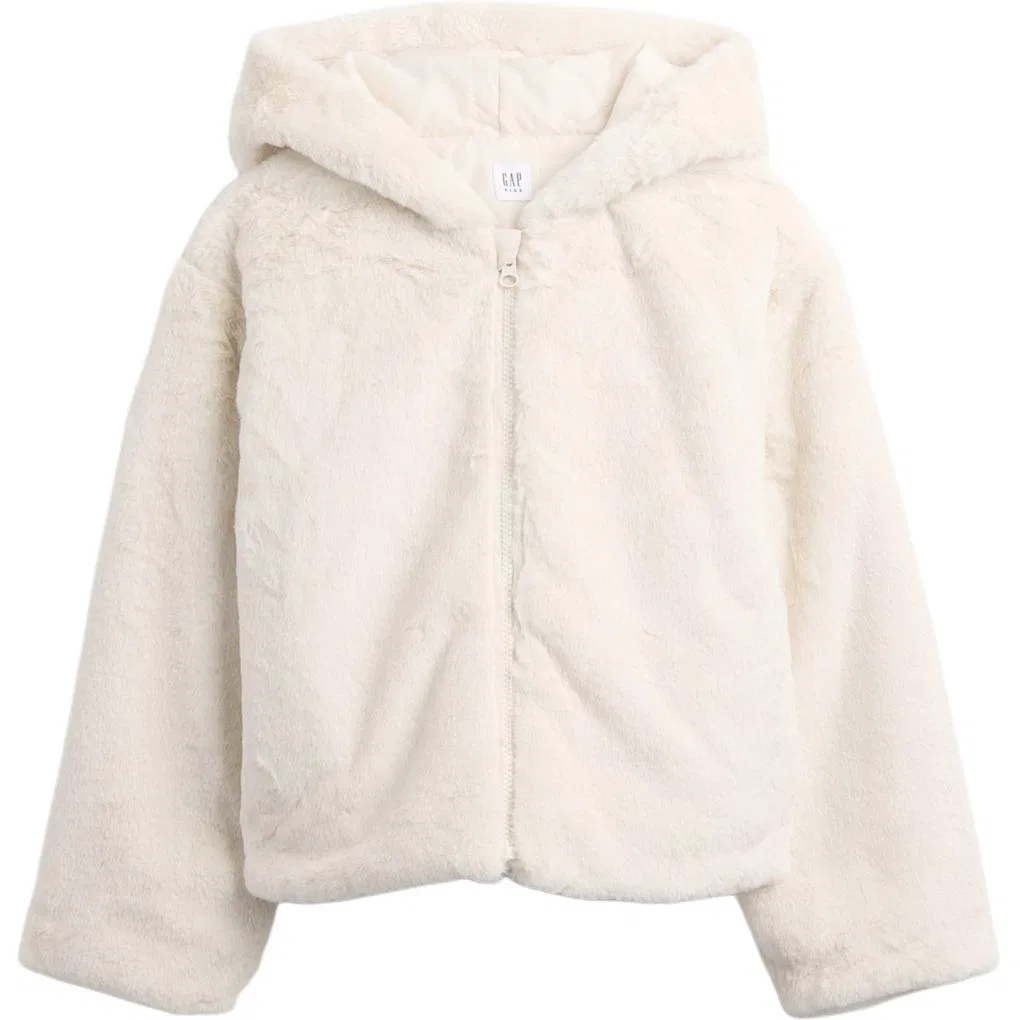 Куртка мужская утепленная с капюшоном GAP, Ivory White