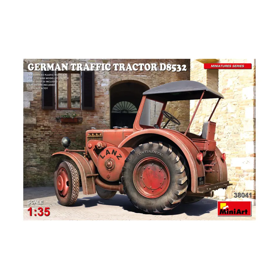 

Немецкий дорожный тягач D8532, WWII Military Miniatures Series (1:35) (MiniArt Models)