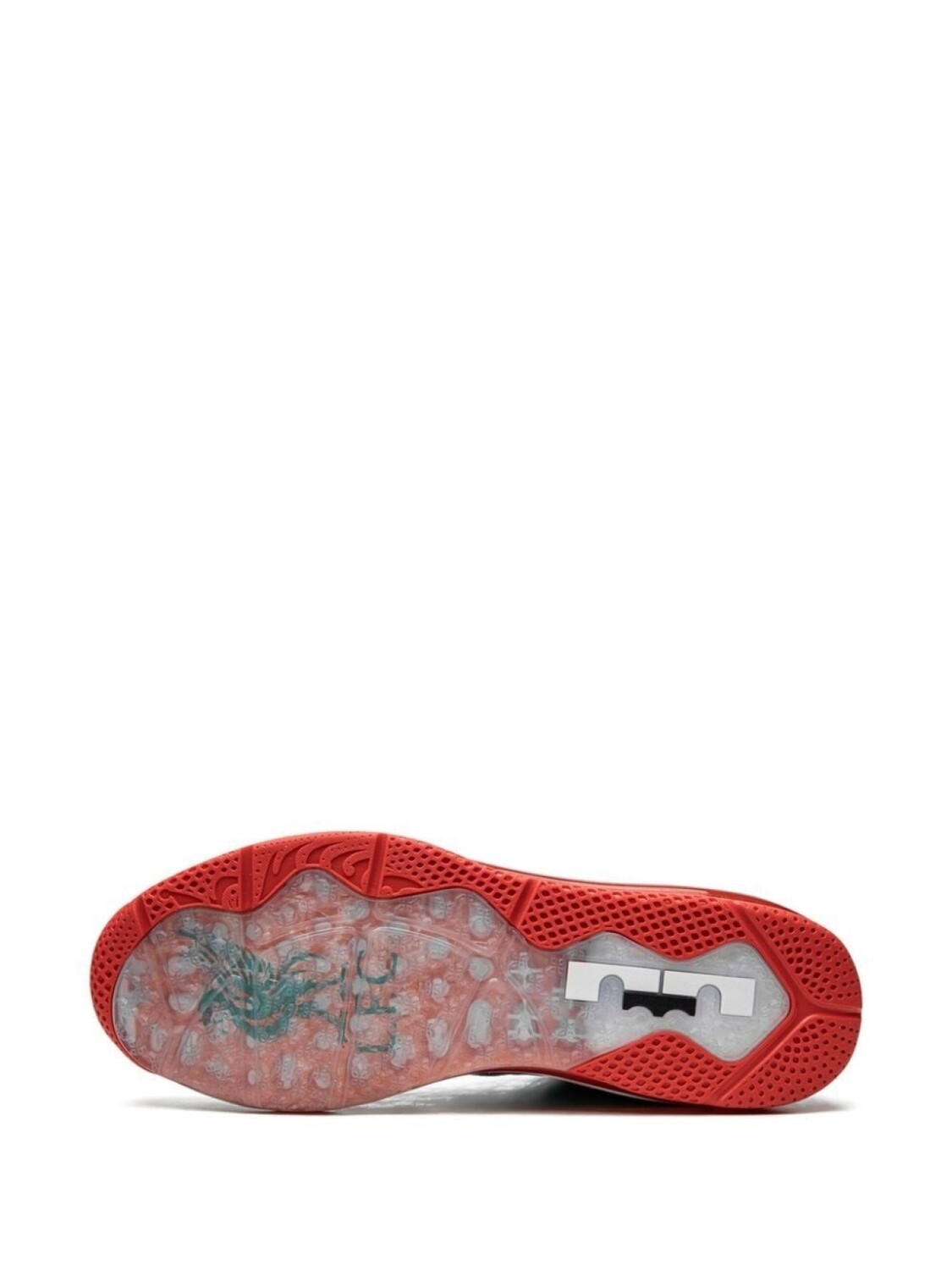 Кроссовки LeBron 9 Low Reverse Liverpool Nike, зеленый — фото 4