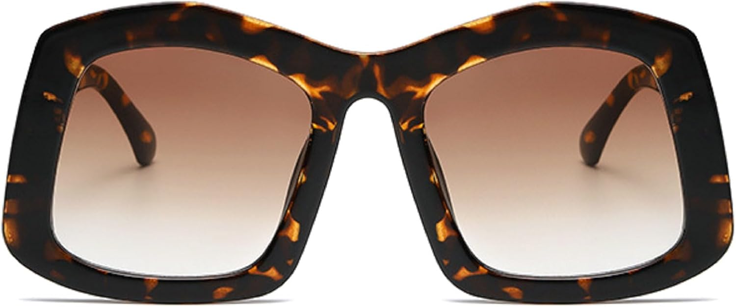 

Уникальные большие квадратные солнцезащитные очки конфетных цветов для женщин, модные солнцезащитные очки с оранжевым градиентом, сексуальные женские очки UV400 mincl, Leoaprd