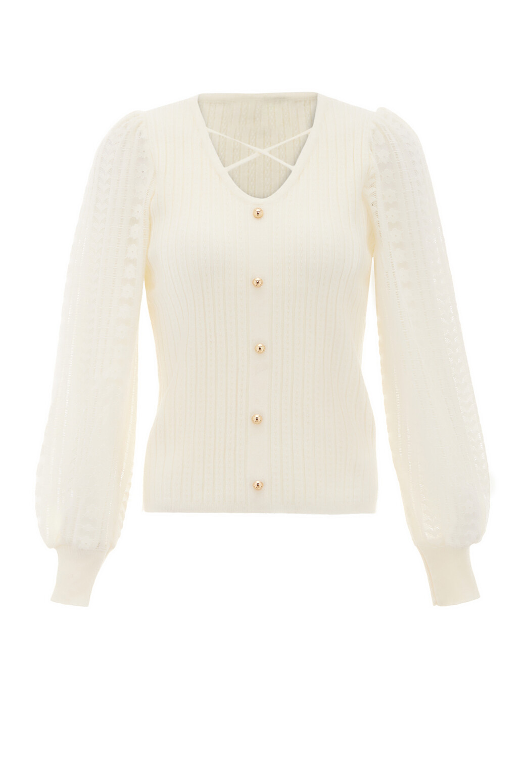 

Толстовка NAEMI Strickjacke, белый