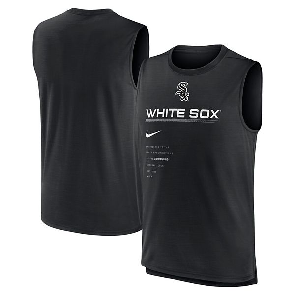

Мужская черная футболка Nike Chicago White Sox Exceed Performance Nitro Usa