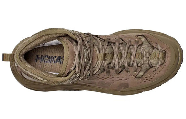 Кроссовки tor ultra high 2 waterproof 'burnt olive' Hoka One One, зеленый — фото 3