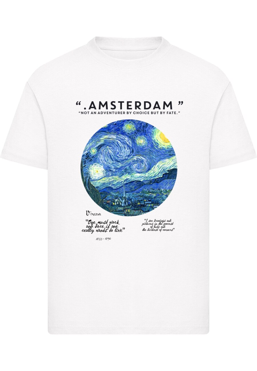 

Рубашка Merchcode APOH - Van Gogh Amsterdam, белый