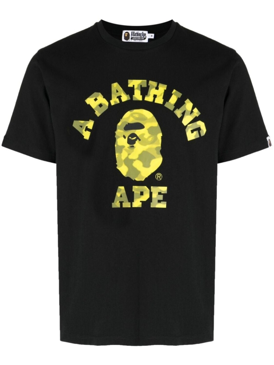 

Футболка Radiation College с камуфляжным принтом A BATHING APE, черный