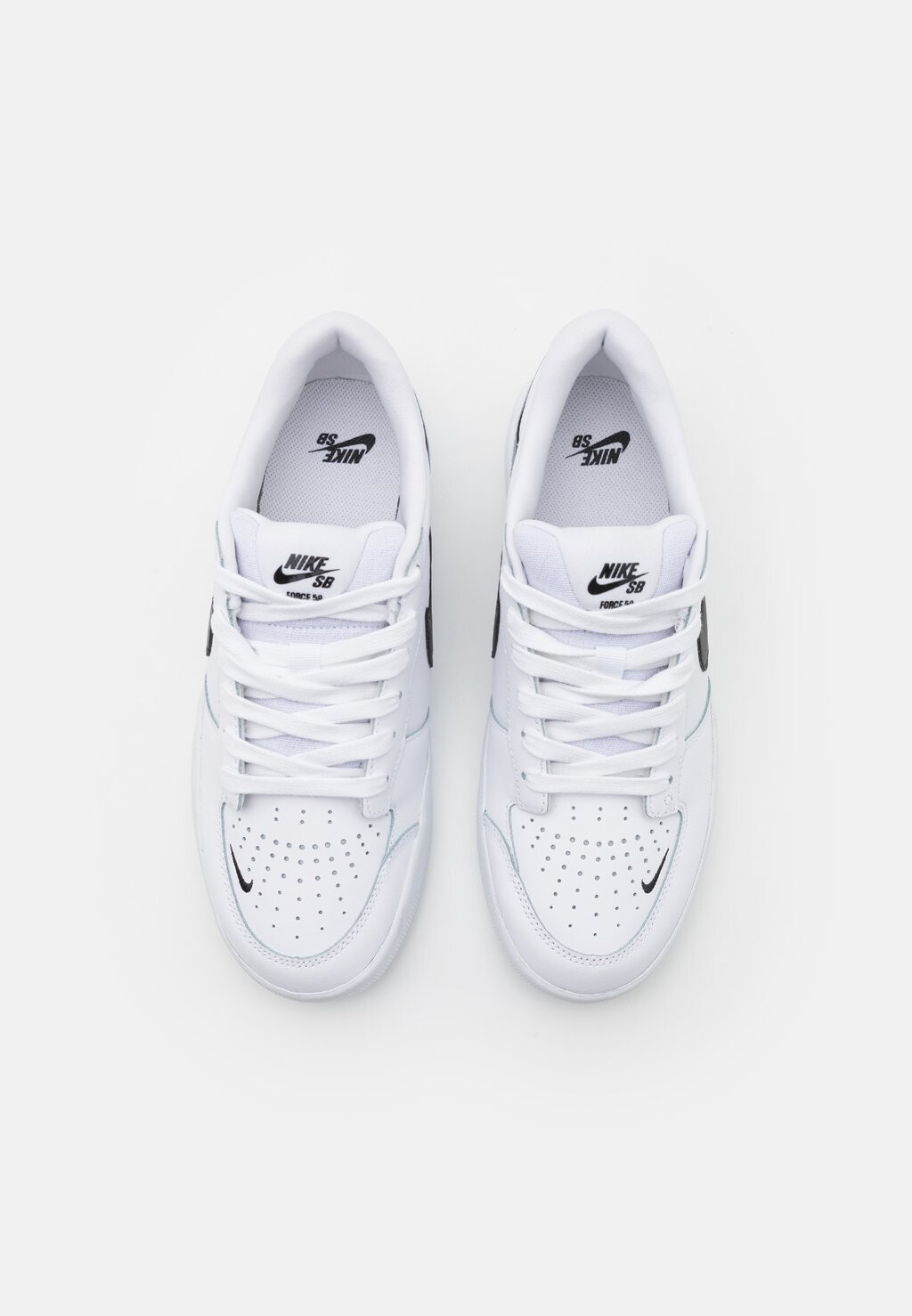 Низкие кеды Sb Force 58 Prm Unisex Nike, цвет white/black — фото 4