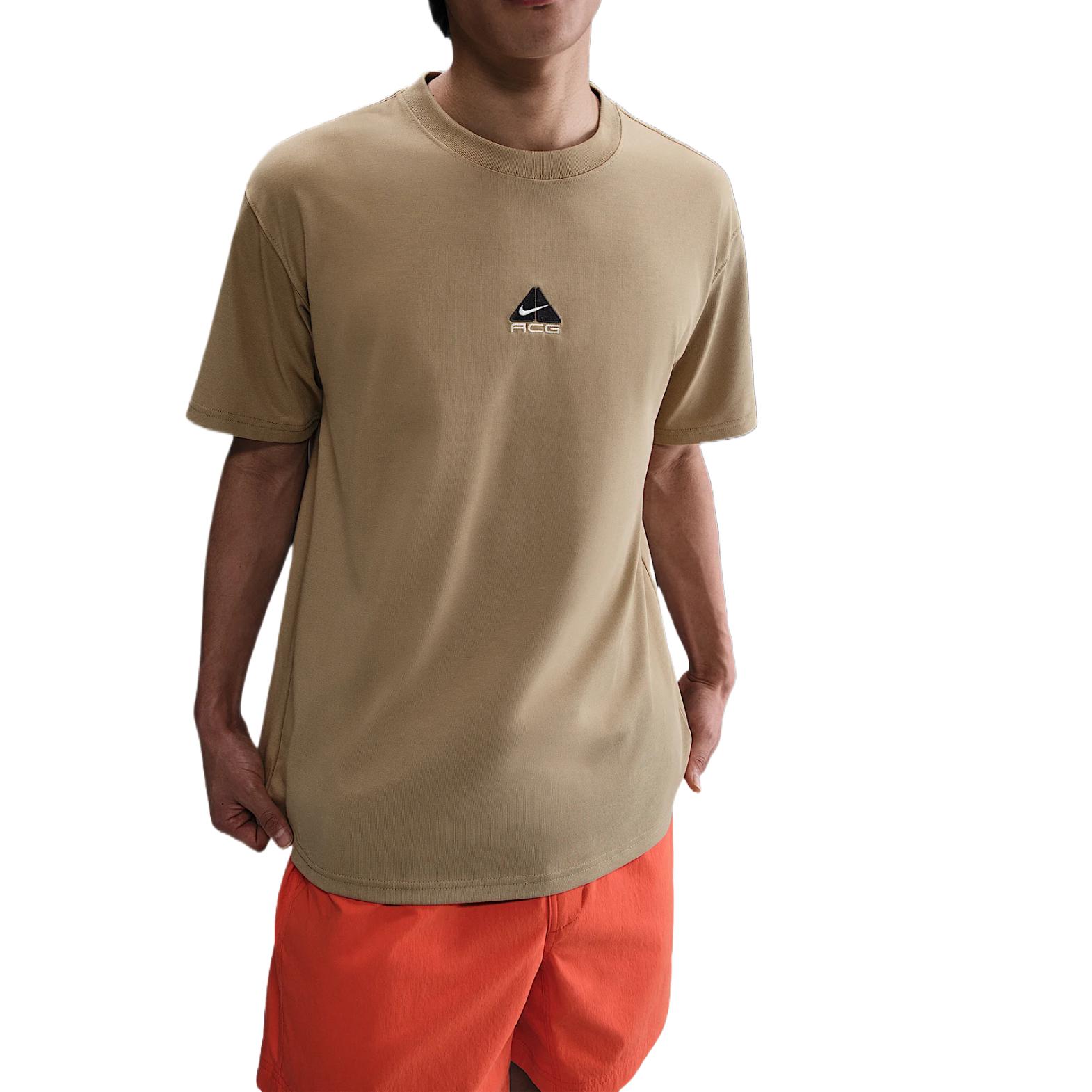 Nike Футболка ACG мужская khaki — фото 3