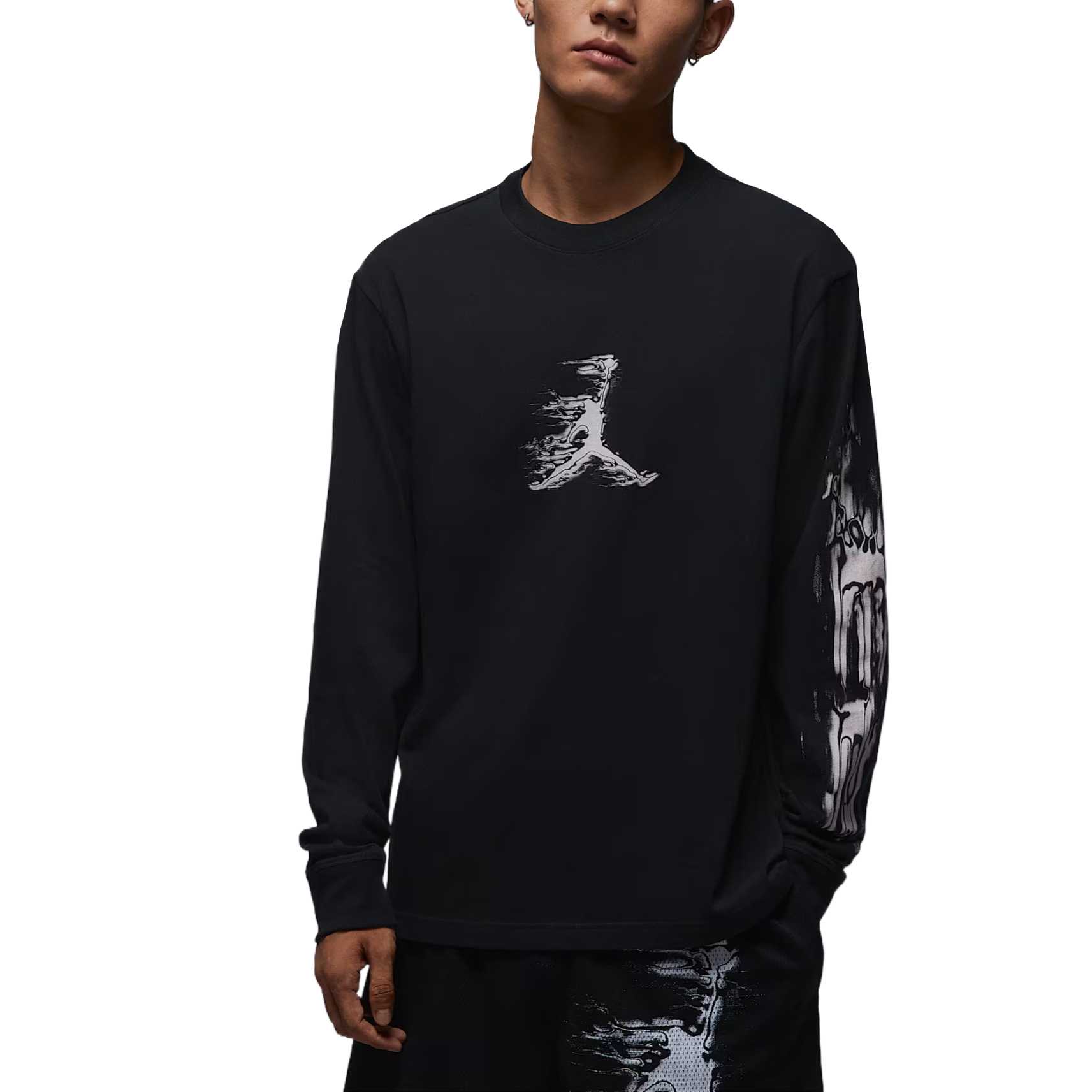 

Jordan Спортивные футболки Men's Black/White, Белый, Jordan Спортивные футболки Men's Black/White