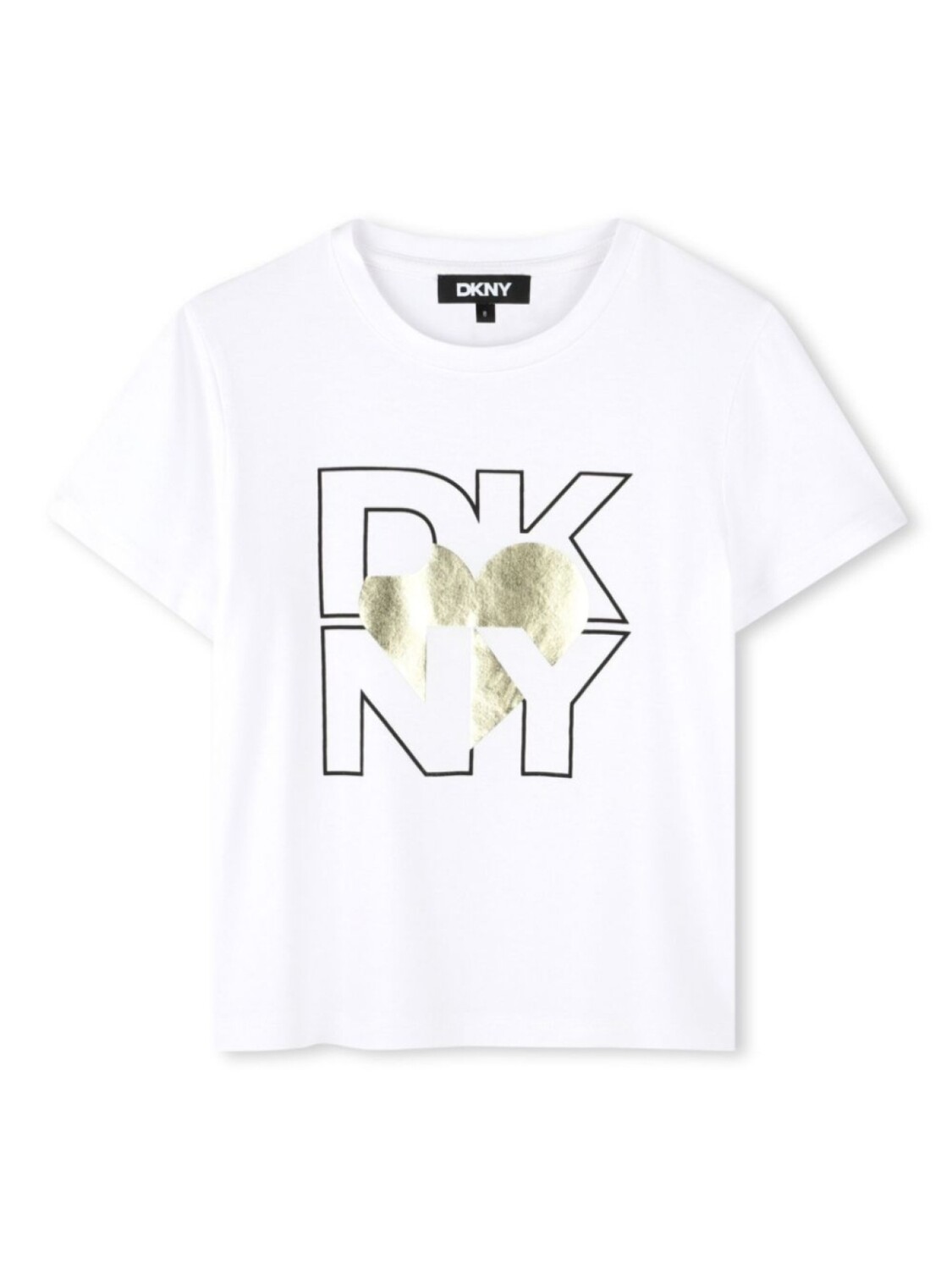 

Dkny Kids футболка с логотипом, белый