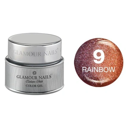 

Гель-лак Glamour Color Rainbow 9-5 миллилитров Vip