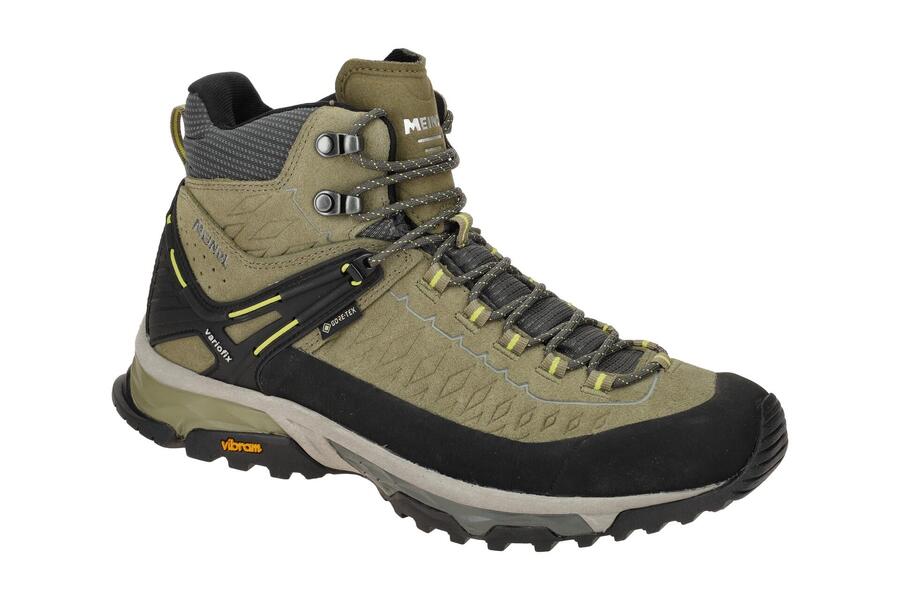 

Кроссовки Meindl Top Trail Mid GTX Trekking Shoes зелёно-чёрные 4717