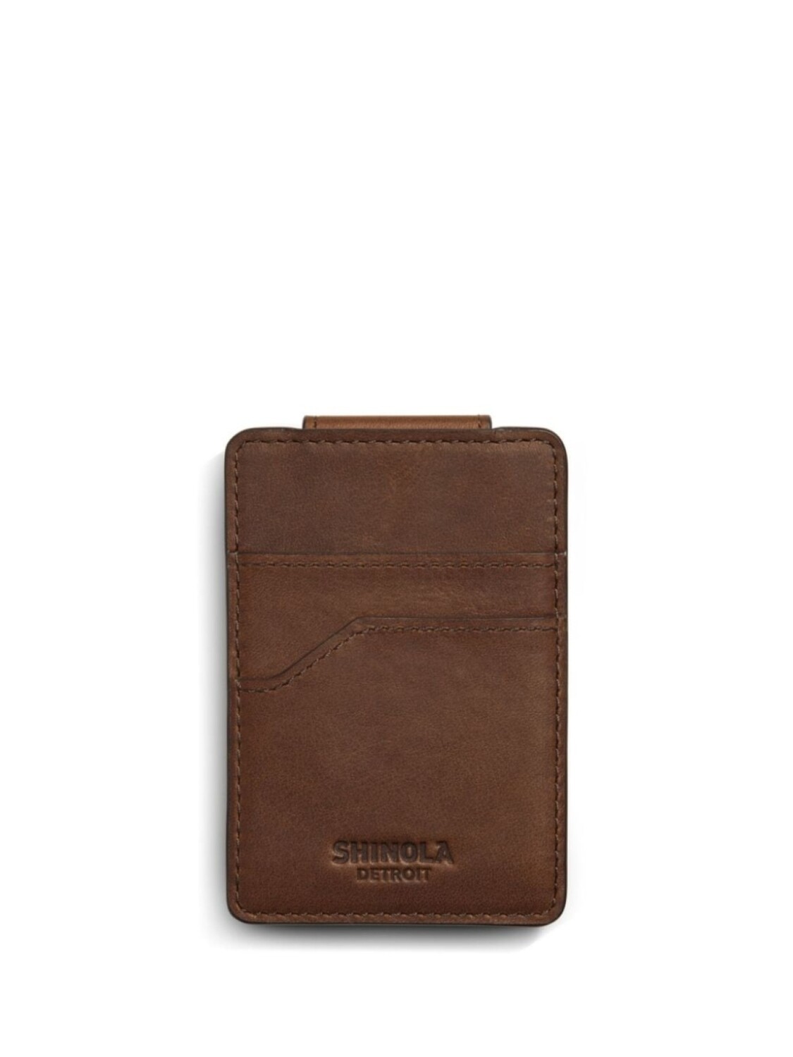 

Shinola кошелек с зажимом для банкнот, коричневый