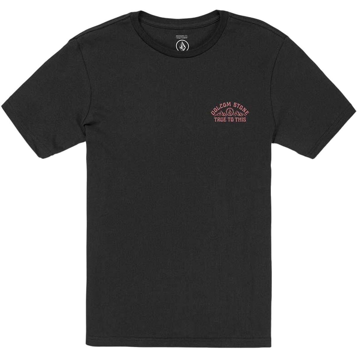

Горный технический футболка с коротким рукавом 2023 Volcom, черный