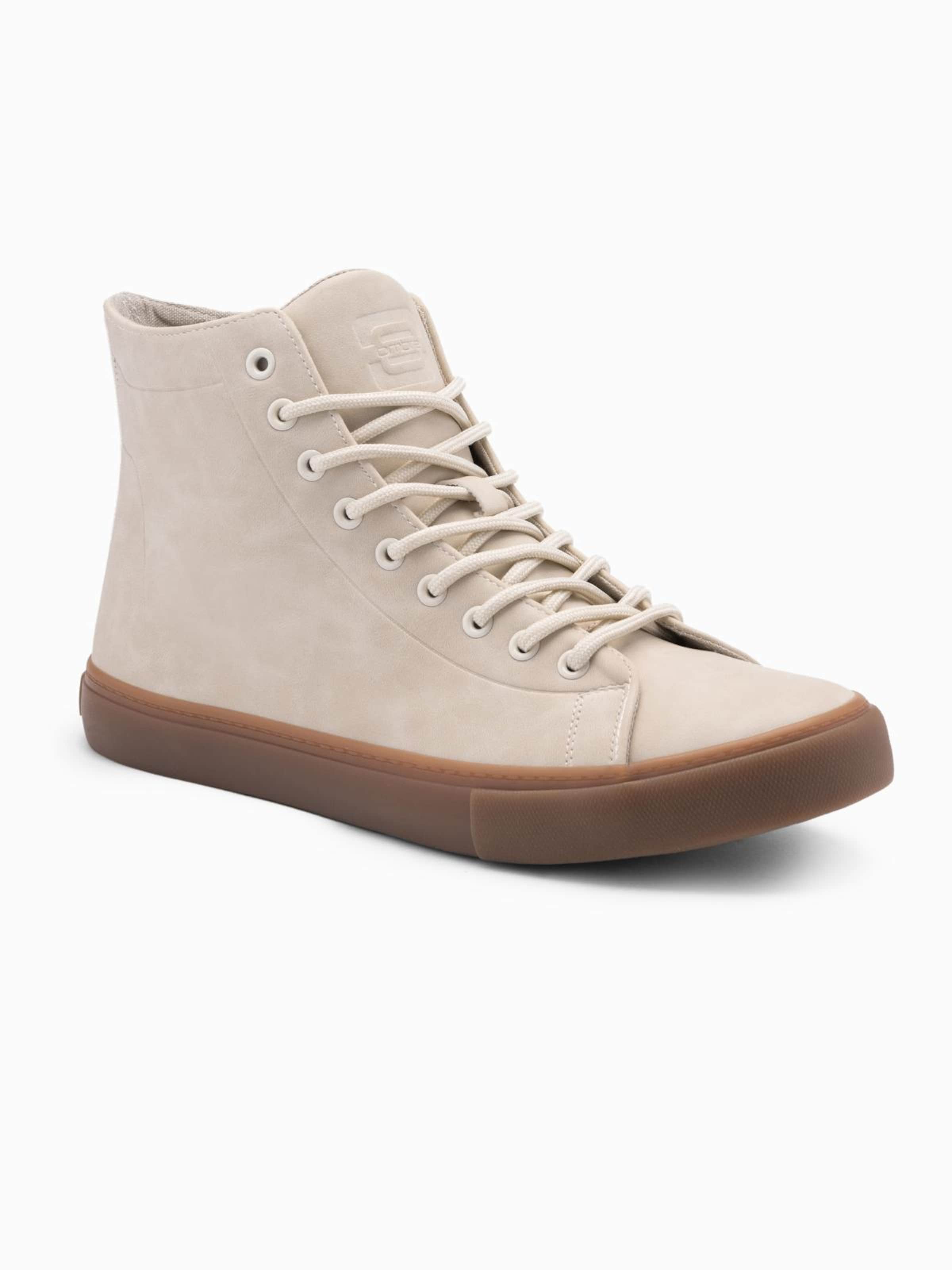 Ombre Кроссовки High-Top 'Foth-0187' в цвете Cream — фото 3