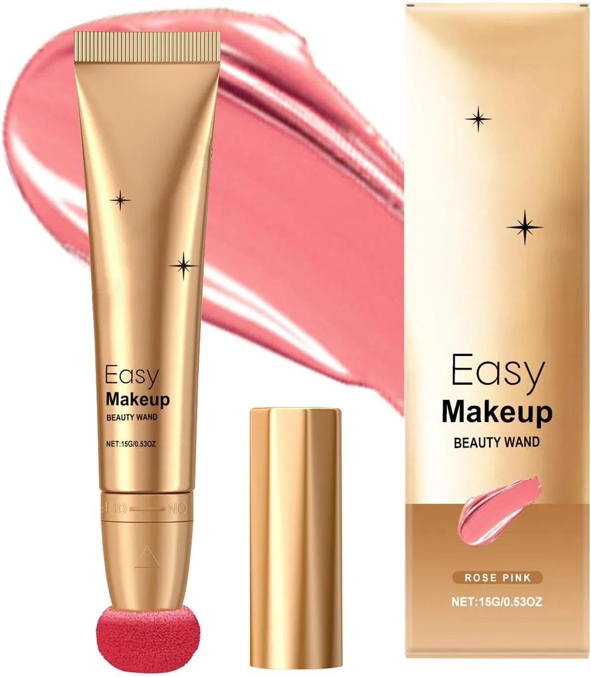 Контурный стик + жидкие румяна Halo Glow Fading Contour Tape, hotpink