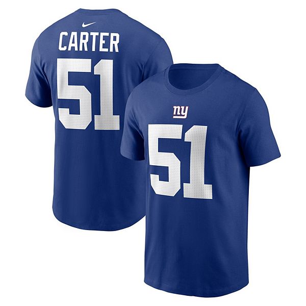 

Футболка с именем и номером Abdul Carter New York Giants Nike