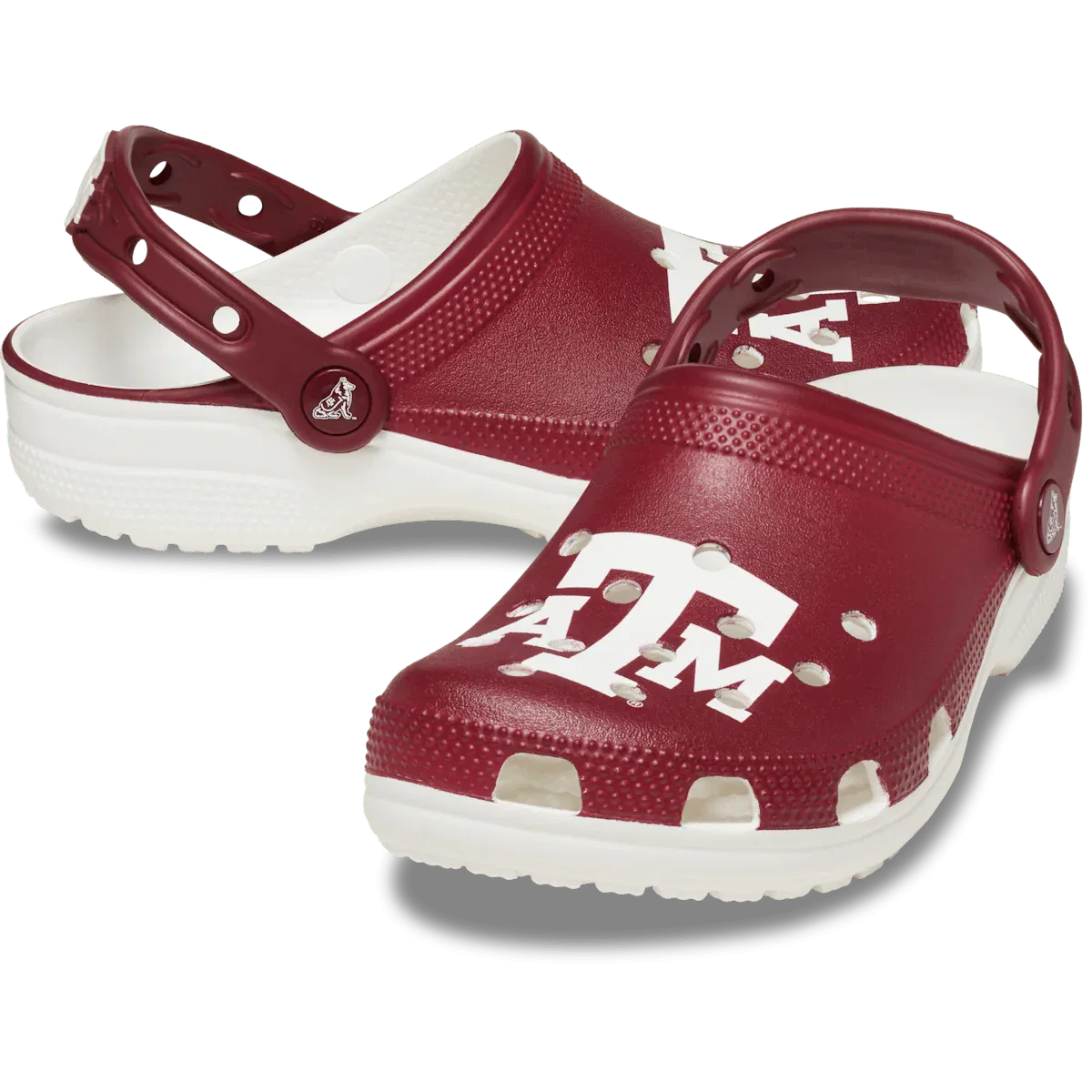 Техасские классические сабо AM Crocs, белый — фото 2