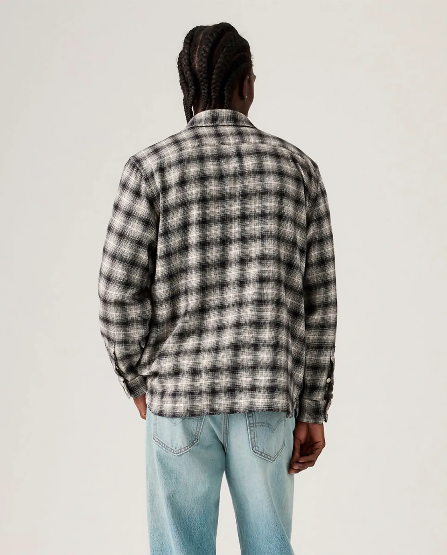 Рубашка из хлопка для мужчин свободного кроя Levi's, мультиколор — фото 2