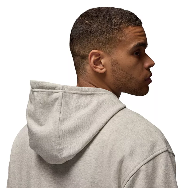 Мужская флисовая худи Jordan Dri-FIT Sport Crossover, цвет Grey Heather — фото 4