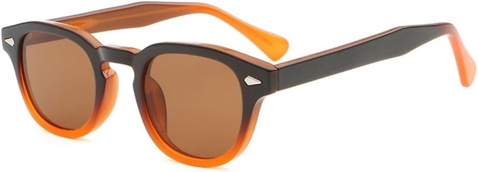 

Ацетатные модные солнцезащитные очки в стиле ретро для женщин, женские солнцезащитные очки для мужчин с защитой от УФ-излучения UV400, коричневые, серые, унисекс WNCKSQ, Brown