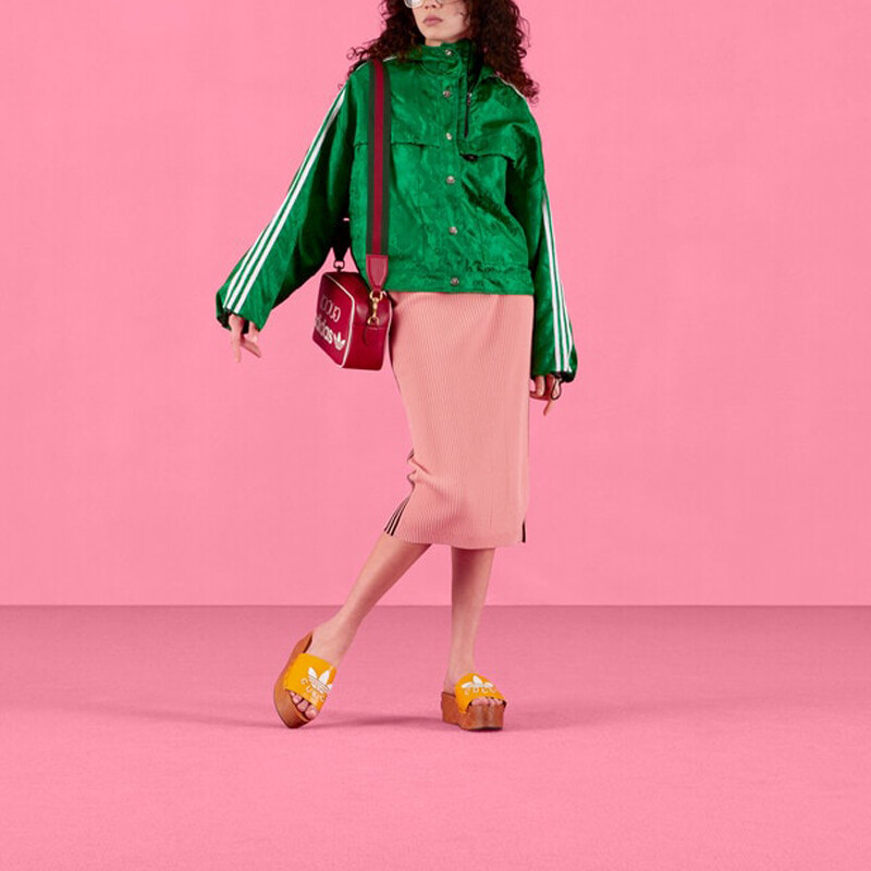 Куртка Gucci унисекс, стильная, зеленый — фото 2