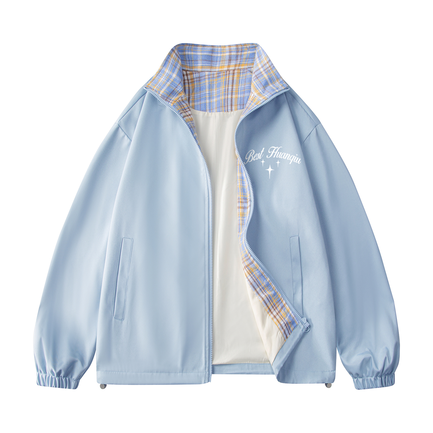 

Куртка Unisex Stand Collar Moderate HUANQIU, синий