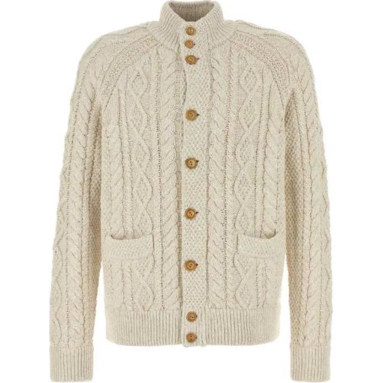 Свитер Polo Ralph Lauren Aran Knitted Cardigan бежевый