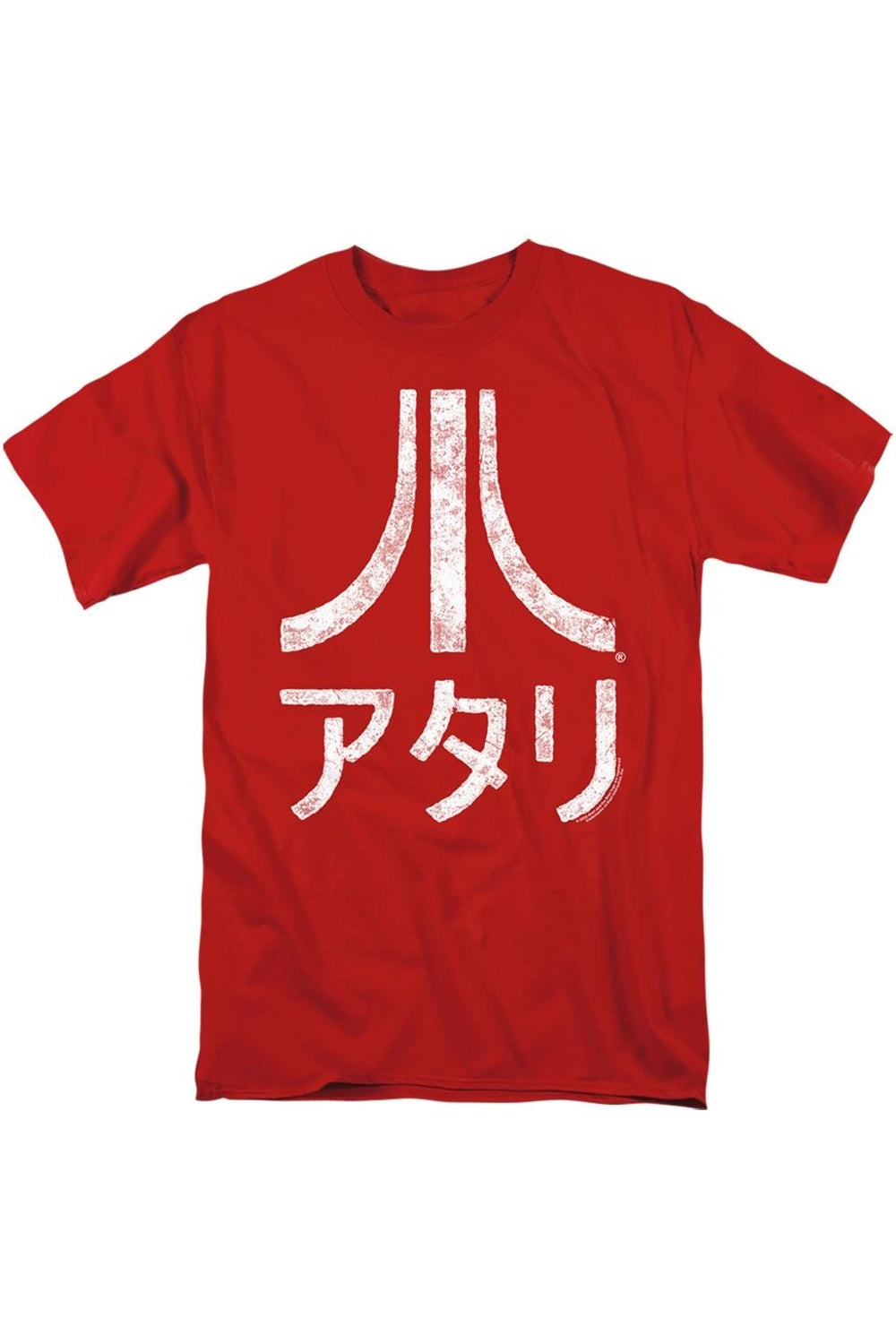 

Футболка Atari Rough Kanji с коротким рукавом для взрослых Gildan, красный