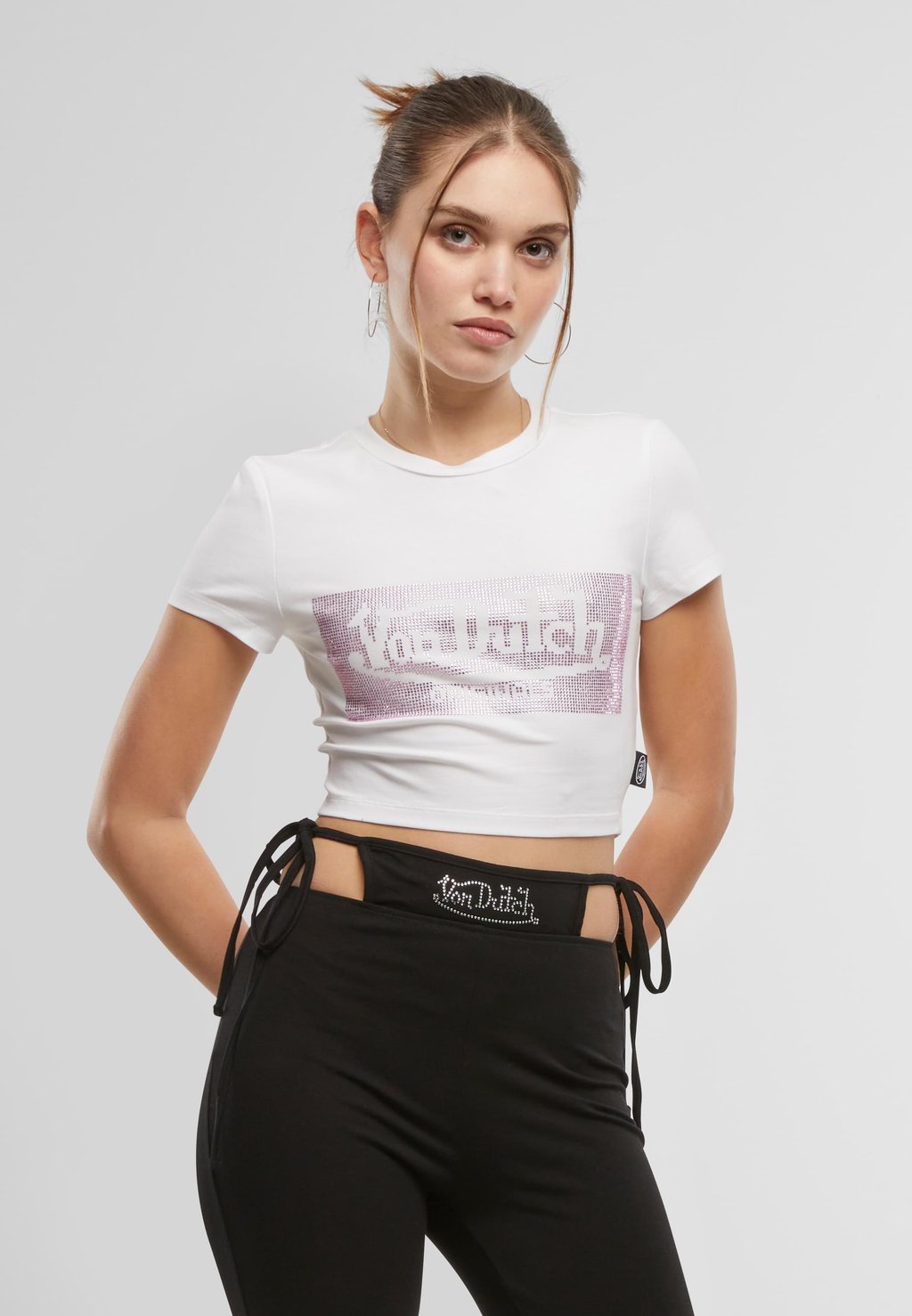 

Футболка с принтом ANNA Von Dutch, белый