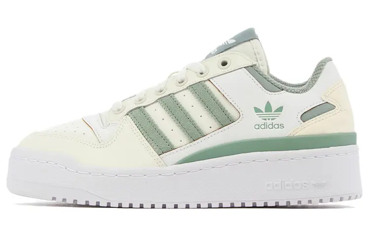 Женская обувь для скейтбординга adidas originals FORUM, Белый/Зеленый