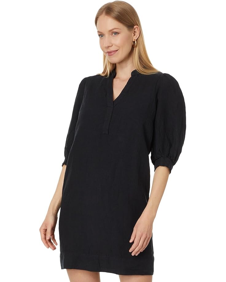 

Платье Lilly Pulitzer Mialeigh Elbow Sleeve Linen, цвет Noir X Noir