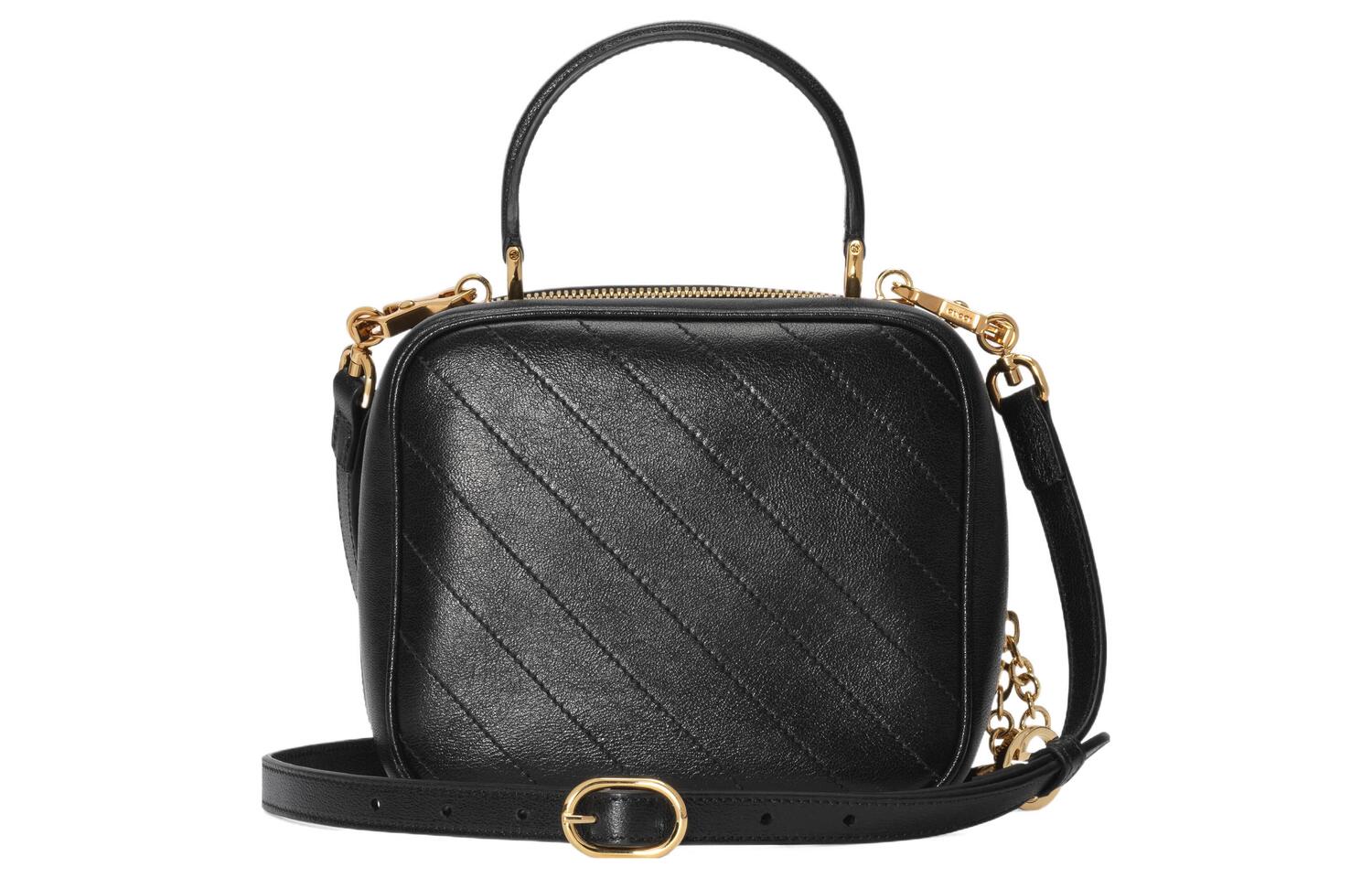 Женская кожаная сумка кроссбоди GUCCI — фото 3