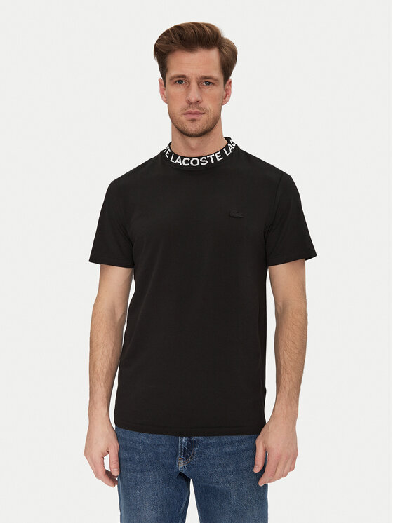 

Футболка обычного кроя TH9582 Lacoste, черный