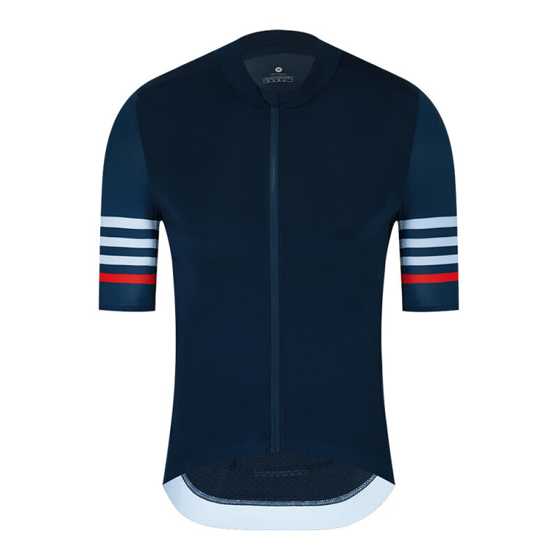 

Велосипедное джерси мужское Mountainpeak с коротким рукавом в полоску S-XXL, темно-синий