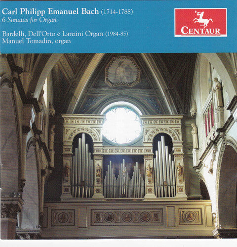 

CD диск Bach, C.P.E. / Tomadin, Manuel: Carl Phillip Emanuel Bach: 6 Sonatas for Organ