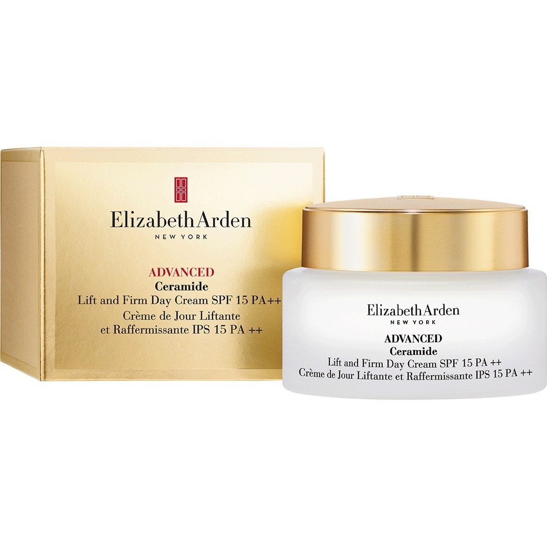 Крем для лица SPF15 ELIZABETH ARDEN Дневной ceramide lift and firm day cream pa++, объем — фото 2