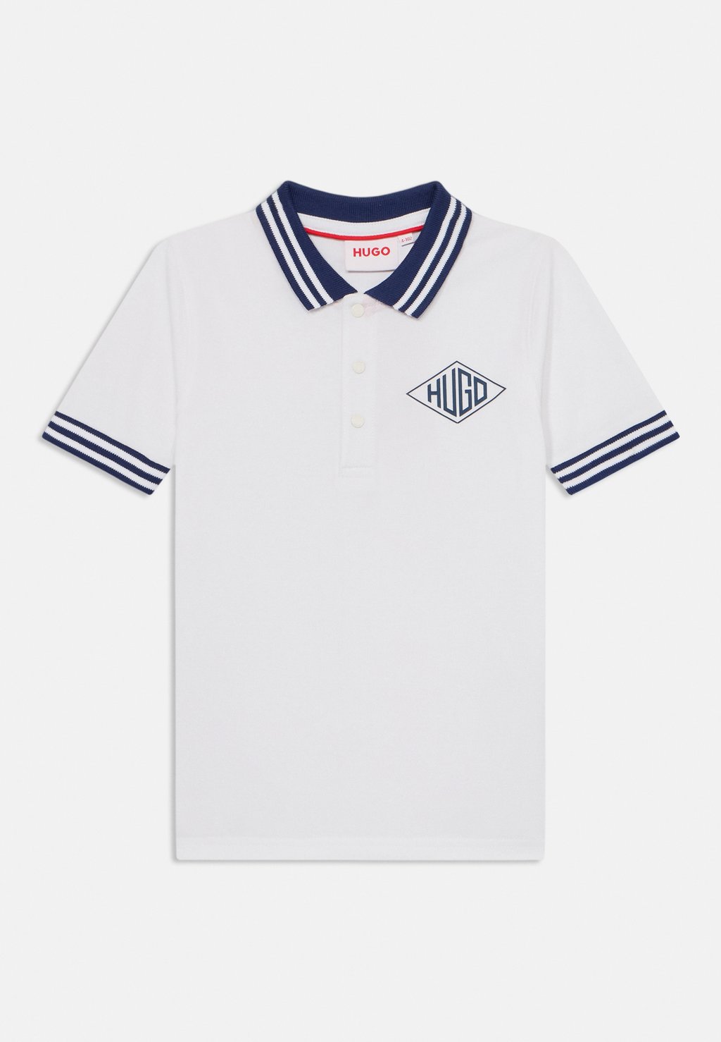 

Поло SHORT SLEEVE HUGO Kids, белый