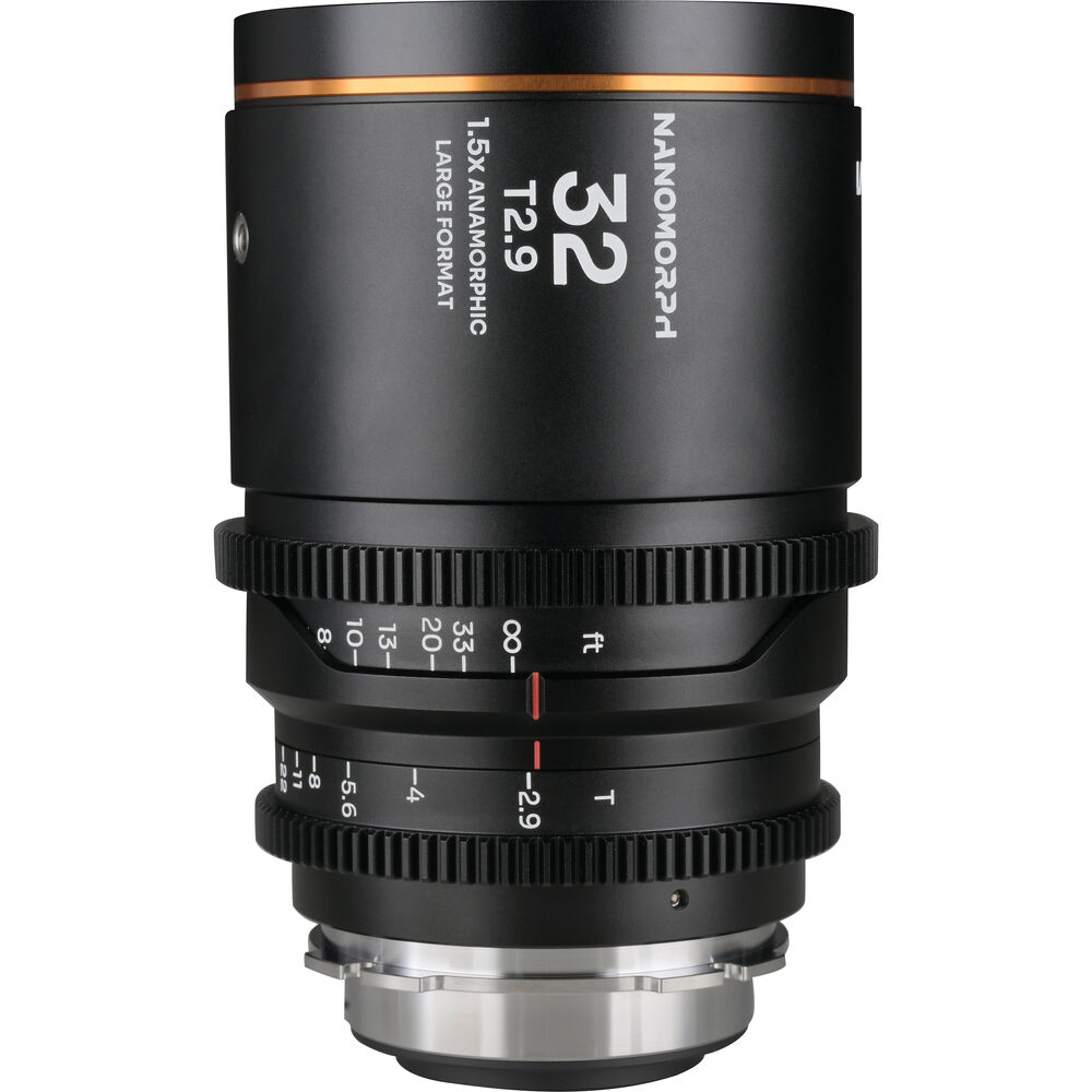 

Анаморфотный объектив Venus Optics Laowa Nanomorph 32 мм T2.9 1,5x LF (ARRI PL и Canon EF, янтарный блик)