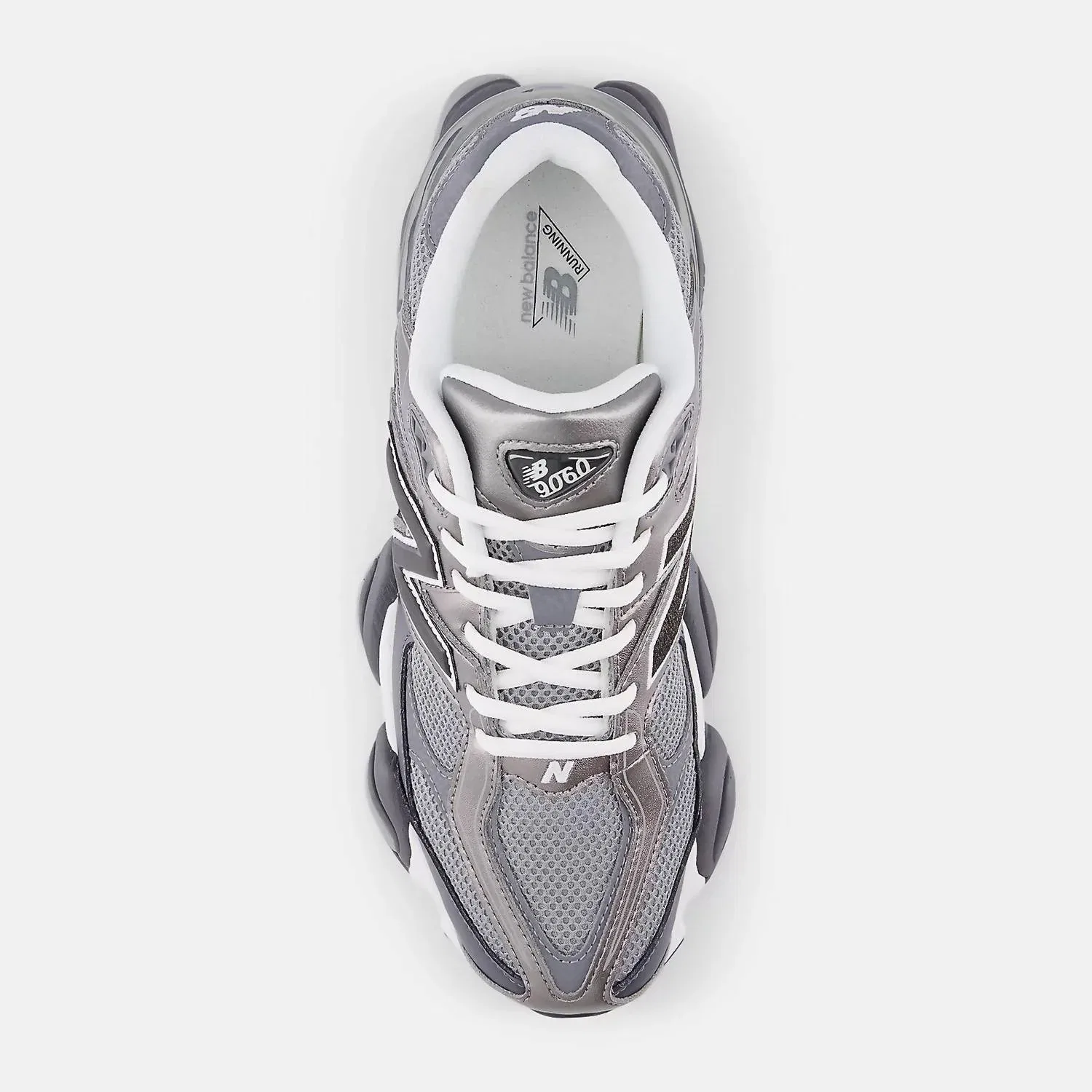 New Balance Мужские кроссовки 9060 в цвете Magnet Black — фото 4
