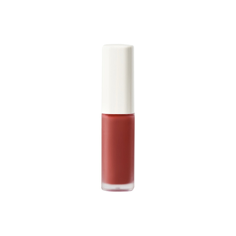 

Помада матовая Muji Velvet Lip Glaze увлажняющая, винный