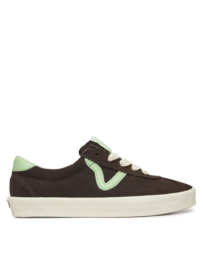 Кроссовки из ткани Pop Pistachio Green Vn000D1Pe2Y1 Vans, черный