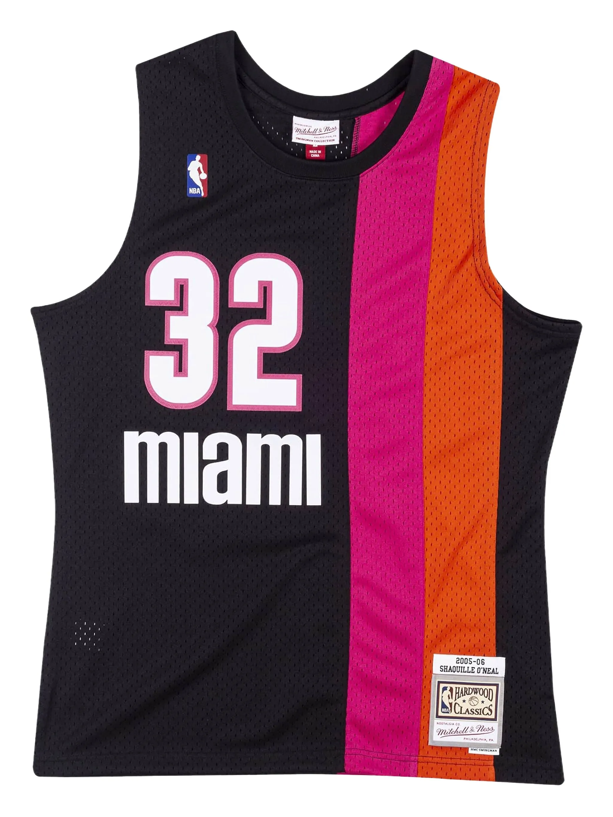

Топ Shaquille ONeal NBA Miami Heat 2005 Swingman Mitchell & Ness, черный