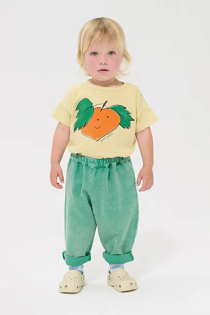 Футболка с коротким рукавом Curious Turnip Bobo Choses, желтый