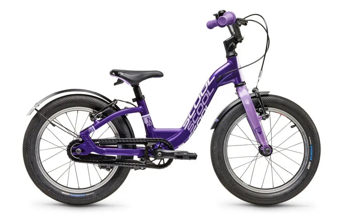 

Детский велосипед S'cool niXe EVO 16 1-Gang - 16 дюймов - Tiefeinsteiger - 2023, цвет Lila|Purple/Lavender, Розовый, Детский велосипед S'cool niXe EVO 16 1-Gang - 16 дюймов - Tiefeinsteiger - 2023, цвет Lila|Purple/Lavender