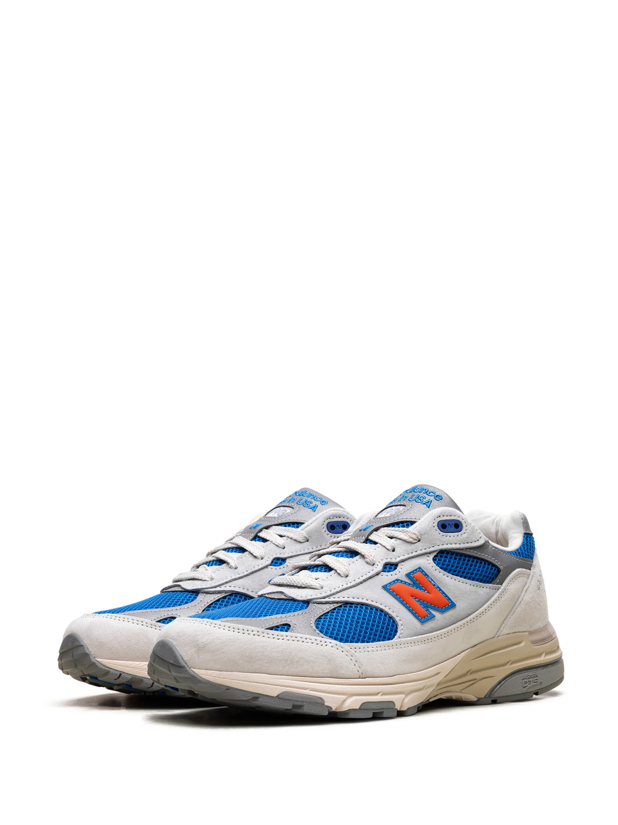 Кроссовки 993 Knicks Pack Home из коллаборации с Kith New Balance, серый — фото 3