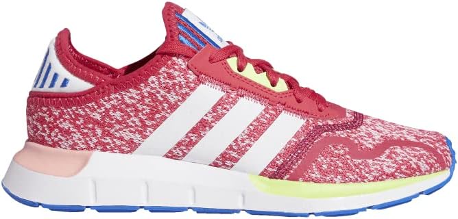Кроссовки adidas Kids' Swift Essential, белый/черный/зеленый — фото 2