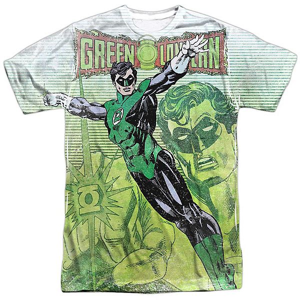 

Футболка adult poly crew с принтом justice league of america green lightning Licensed Character