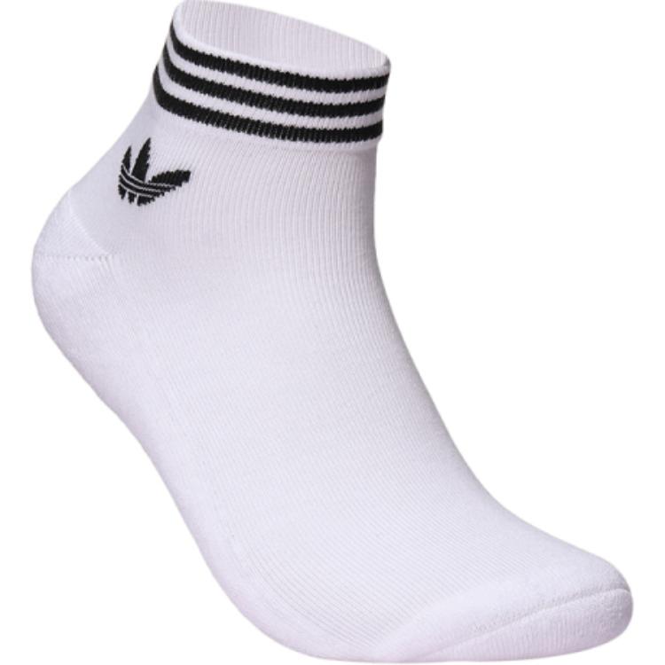 Унисекс Носки Adidas Originals, 3 пары (Белый/Синий/Тёмно-серый) — фото 2