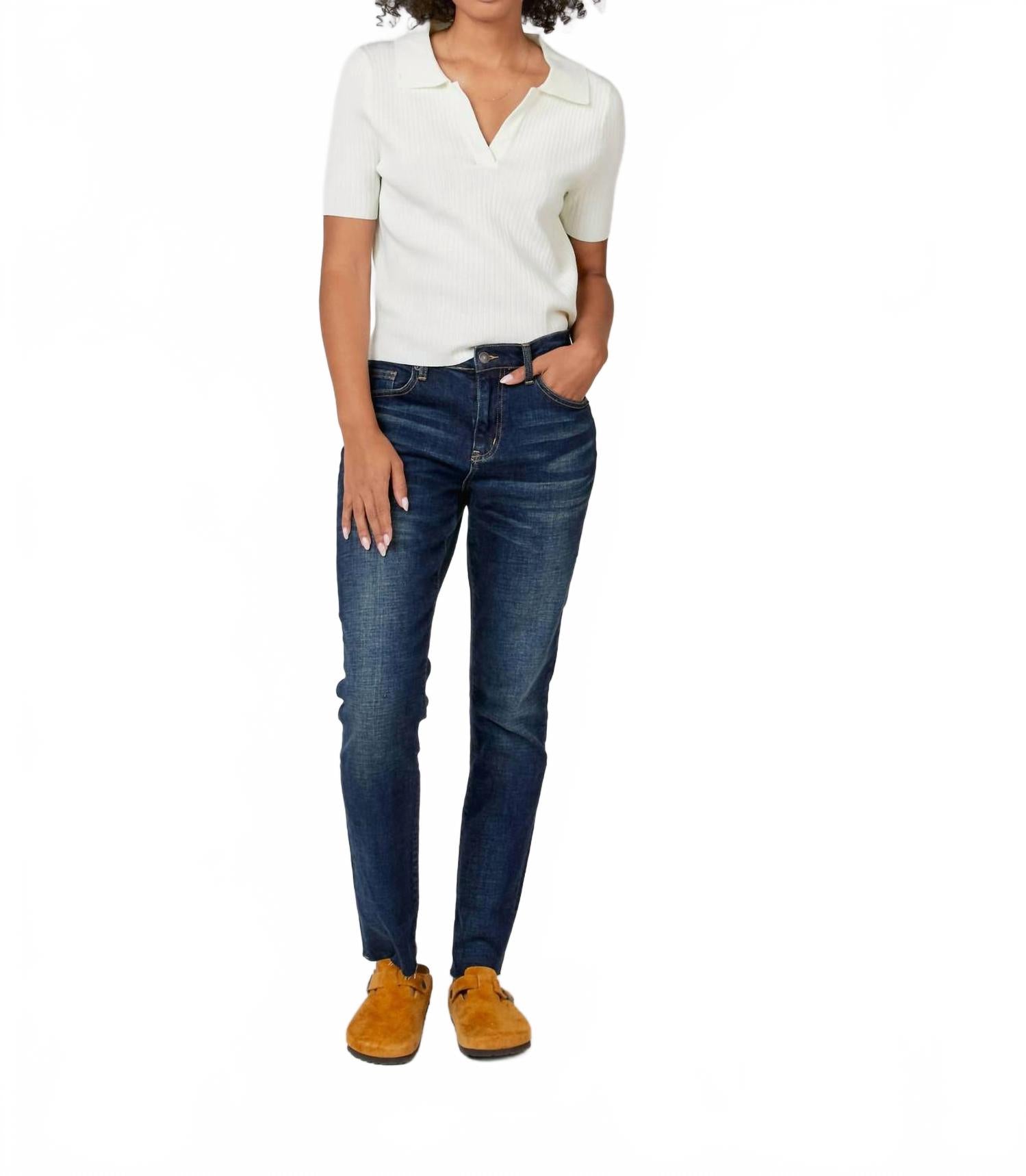 

Кросби Мид Райз Расслабленные Зауженные Джинсы от Ральф Oliver Logan, Ralph